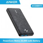 Anker A1268H11-Bk PowerCore Metro 20,000 mAh Battery