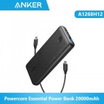 Anker A1268H12-bk Powercore Essential Power Bank 20000mAh Black 