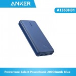 Anker A1363H31 Powercore Select Powerbank 20000mAh Blue