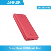 Anker A1363H91-RD Power Bank 20000mAh Red