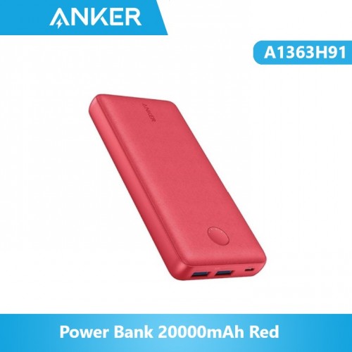 Anker A1363H91-RD Power Bank 20000mAh Red
