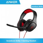 Anker Soundcore Strike 1 Gaming Headset – Black/Red