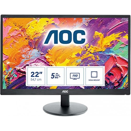 AOC E2270SWHN 22.0" Display LED Monitor