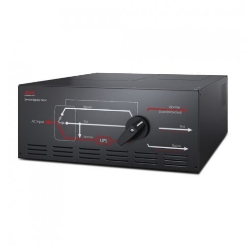 APC Service Bypass Panel 230V MBB 125A HW input IEC-320 output (8) C19 – SBP20KRMI4U