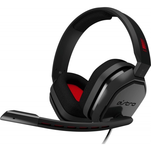 Astro 939-001530 A10 Gen1 Casque de jeu avec micro pour PC Noir/Rouge