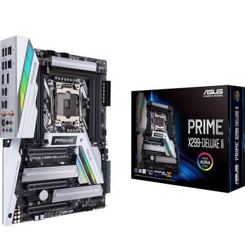 ASUS (90MB0ZB0-M0EAY0) Prime X299-Deluxe II LGA 2066 ATX Intel Motherboard