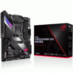 Asus (90MB10T0-M0EAY0) ROG Crosshair VIII Hero (WI-FI) AMD X570 ATX Gaming Motherboard