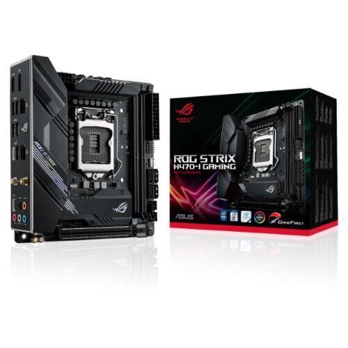ASUS (90MB12UO-M0EAY0) ROG STRIX H470-I GAMING Motherboard Intel LGA 1200