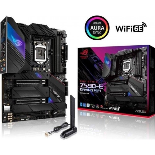 Asus (90MB1640-M0EAY0) ROG Strix Z590-E Gaming WIFI Intel LGA 1200 ATX Motherboard