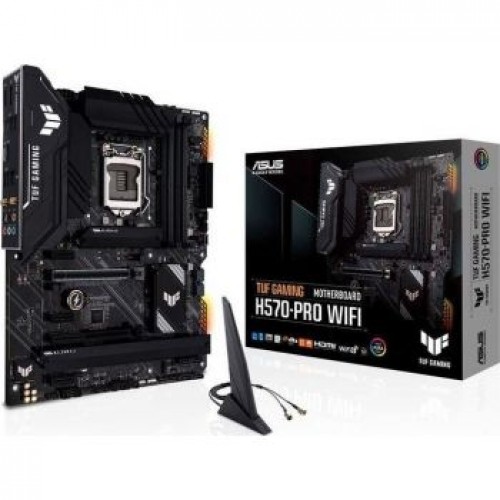 ASUS 90MB16L0-M0EAY0 TUF GAMING H570-PRO WIFI - Chipset Intel® H570, Wi-Fi 6, carte mère de jeu