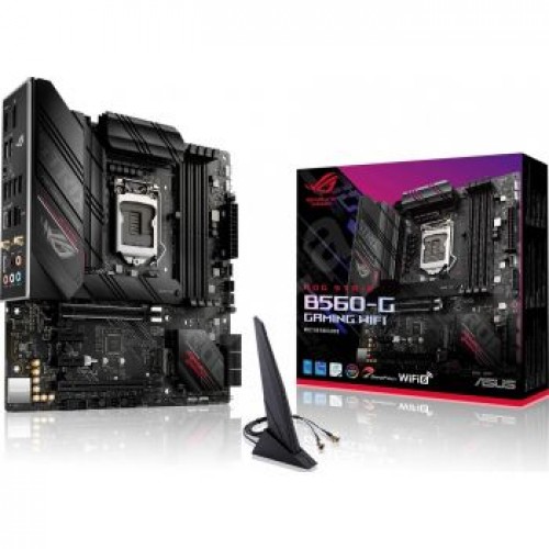 Asus 90MB1750-M0EAY1 Rog Strix B560-G Gaming Wifi LGA 1200 Intel B560 SATA 6Gb/s Micro ATX Intel Motherboard