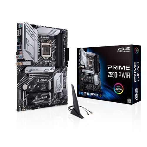 Asus (90MB1810-M0EAY1) PRIME Z590-P Carte mère Wifi Intel(LGA 1200) ATX