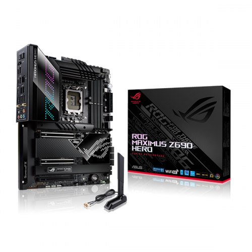 Asus (90MB18E0-M0EAY0) ROG Maximus Z690 Hero Intel LGA 1700 12th Gen Motherboard