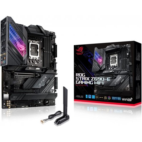 Asus (90MB18J0-M0EAY0) ROG Strix Z690-E GAMING WIFI Intel LGA 1700 12th Gen Motherboard