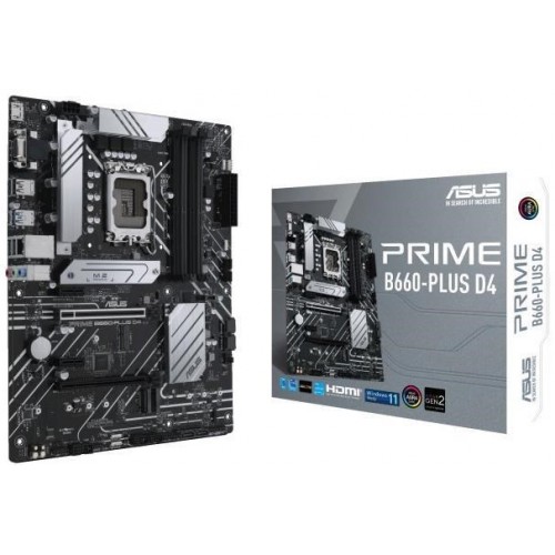 ASUS 90MB18X0-M0EAY0 PRIME B660-PLUS D4 Motherboard