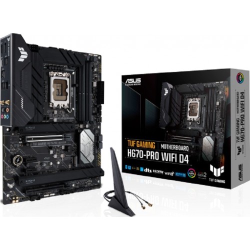 ASUS 90MB1900-M0EAY0 TUF Gaming H670-PRO WIFI D4 Motherboard