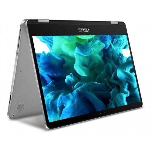 ASUS VivoBook Flip J401MA-YS02 Intel Celeron N4000 (1.10 GHz) 4 GB Memory 64 GB eMMC Intel UHD Graphics 600 14" Touchscreen 1920 x 1080 Convertible 2-in-1 Laptop Windows 10 S