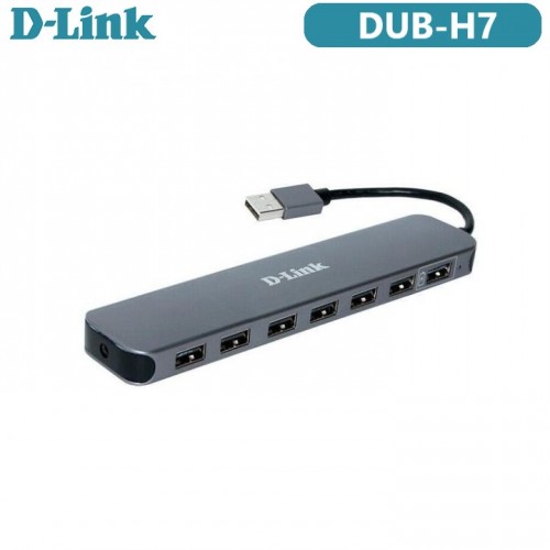 Concentrateur USB 2.0 à 7 ports DUB-H7 de D-Link