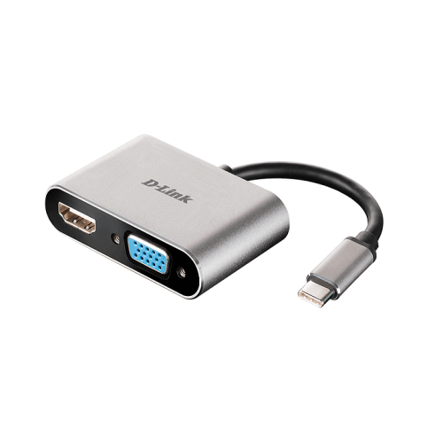 D-Link DUB V210-USB-C™ to HDMI/VGA Adapter