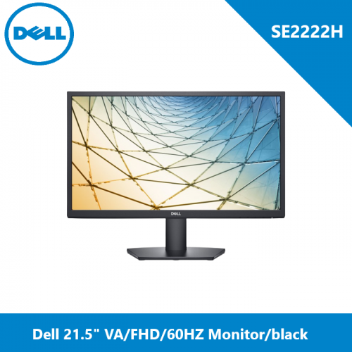 Moniteur Dell SE2222H-21,5" VA/FHD/60HZ/noir