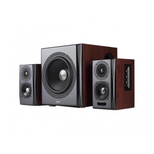 Edifier (S350DB) Bookshelf Speaker and Subwoofer 2.1 Speaker System Bluetooth v4.1 aptX Wireless Sound for Computer Rooms