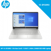 HP 15-DY2093 11th Gen Cori5-1135G7 2.4GHz 256GB SSD 8GB 15.6" FHD IPS 1920x1080 Win10