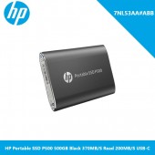 HP 7NL53AA#ABB Portable SSD P500 500GB Black 370MB/S Read 200MB/S USB-C