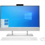 HP AIO 24-DP001NE-107J9EA | Intel Core i5 1035G1 1.0Ghz , 8GB RAM, 1TB HDD + 256GB SSD, 2GB NVIDIA Graphics, 23.8" FHD Touch screen, Wireless KB, Mouse, Windows 10 Home, Silver