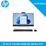 HP Aio i5-11th 8GB 256GB SSD 2GB Dos 23.8" 24-DF1005nh Black