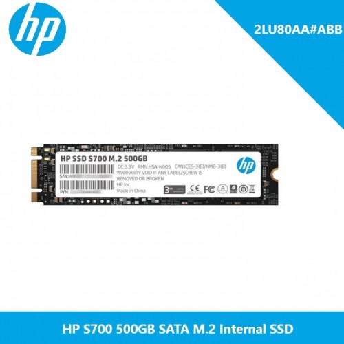 Disque SSD interne HP S700 2LU80AA#ABB 500 Go SATA M.2