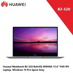 Huawei Matebook B3-520 BohrDZ-WDH9A 15.6" FHD IPS Laptop, Windows 10 Pro Space Gray