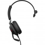 Jabra  24089-889-899 Evolve2 40 Mono Wired On-Ear Headset (Unified Communication, USB Type-C, Black)