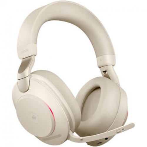 Jabra 26599-989-988 Evolve2 65 Stereo Wireless On-Ear Headset with Stand