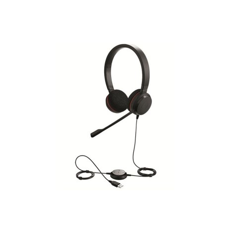 Jabra 4999-823-109 Evolve 20 MS Duo USB Headset, Skype for Business