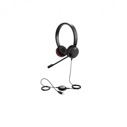 Jabra 5399-823-309 Evolve 30 II Duo USB Headset, Skype for Business