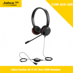 Jabra (5399-829-309) Evolve 30 II UC Duo USB Headset