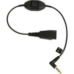 Jabra 8800-00-103 Standard Headset Cable Black 
