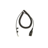 Jabra (8800-01-01) QD to RJ9 Coiled Extension Cable, 2m