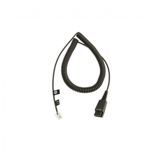 Jabra 8800-01-01 QD to RJ9 Coiled Extension Cable, 2m