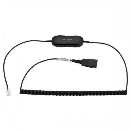 Jabra (88011-102) GN1218 2m AC Attenuation Coiled Cable