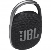 JBL Clip 4 Portable Bluetooth Speaker, Black