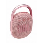 JBL Clip 4 Portable Bluetooth Speaker, Pink