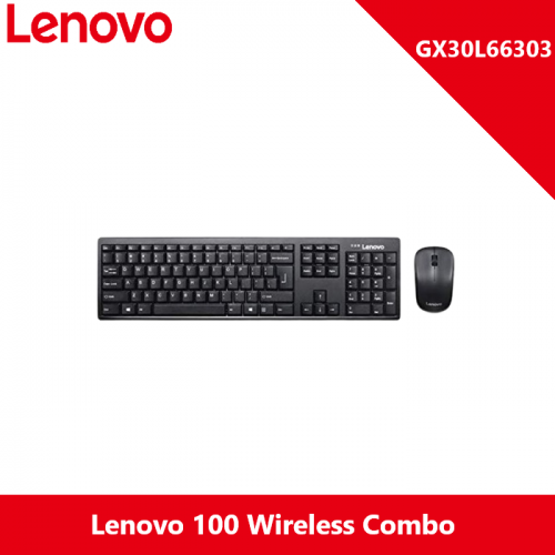 Ensemble combiné sans fil Lenovo 100 | GX30L66303