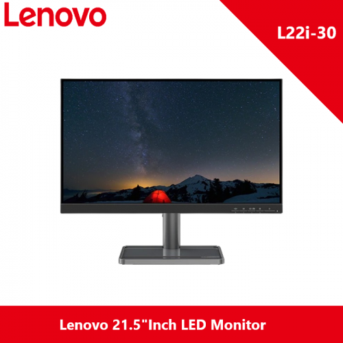 Moniteur LED Lenovo 21,5 pouces L22i-30