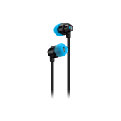Logitech G333 Gaming Black PC Earphones (3.5 mm connector and included USB-C adapter) Headset Compatible Device With PC - 981-000924