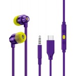 Logitech (981-000936) G333 Gaming Purple PC Earphones
