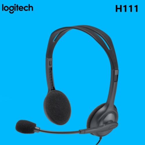 Logitech 981-000593 H111 Stereo Headset