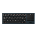 Logitech (K830) Illuminated Living-Room Keyboard with Built-in Touchpad