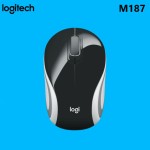 Logitech M187 Mini Wireless Mouse Black