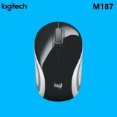Logitech M187 Mini Wireless Mouse Black - 910-002731